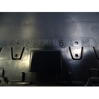 99 Mercedes R129 SL500 dash air vent, center, blue 1298300654