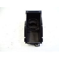 99 Mercedes R129 SL500 cup holder, on center console, blue