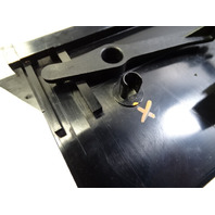 99 Mercedes R129 SL500 cup holder, on center console, blue