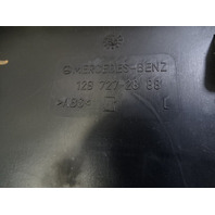 99 Mercedes R129 SL500 trim, speaker cover, on left door panel 1297272888 blue