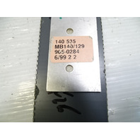 99 Mercedes R129 SL500 glass, rear view mirror interior glass, 1299050284