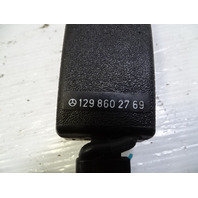 99 Mercedes R129 SL500 seat belt buckle, left, 1298602769