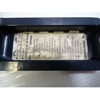 99 Mercedes R129 SL500 trim, trunk fuse box module cover, 1296940195 blue