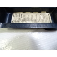 99 Mercedes R129 SL500 trim, trunk fuse box module cover, 1296940195 blue