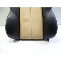 01 Mercedes R170 SLK320 seat cushion, right, back, black-siam beige