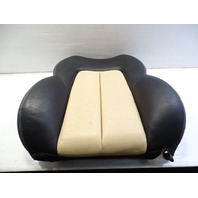 01 Mercedes R170 SLK320 seat cushion, right, back, black-siam beige