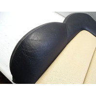 01 Mercedes R170 SLK320 seat cushion, right, back, black-siam beige