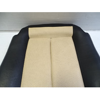 01 Mercedes R170 SLK320 seat cushion, right, bottom, black-siam beige
