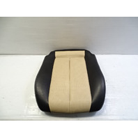 01 Mercedes R170 SLK320 seat cushion, right, bottom, black-siam beige