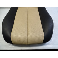01 Mercedes R170 SLK320 seat cushion, left, bottom, black-siam beige