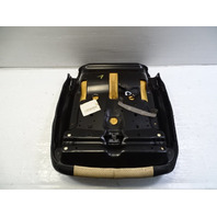 01 Mercedes R170 SLK320 seat cushion, left, bottom, black-siam beige