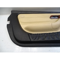 01 Mercedes R170 SLK320 door panel, left, 1707203870, black-siam beige