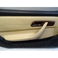 01 Mercedes R170 SLK320 door panel, left, 1707203870, black-siam beige