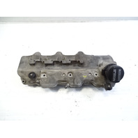 01 Mercedes R170 SLK320 engine motor valve cover, left, 1120160205