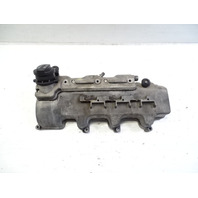 01 Mercedes R170 SLK320 engine motor valve cover, left, 1120160205