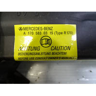 01 Mercedes R170 SLK320 tire jack 1705830315