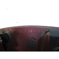 01 Mercedes R170 SLK320 trim, trunk moulding, center 1707500527