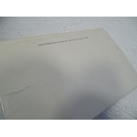 01 Mercedes R170 SLK320 owners manual w / case, 1705849083