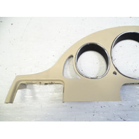 01 Mercedes R170 SLK320 trim, speedometer surround bezel, beige 1706800336