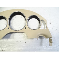 01 Mercedes R170 SLK320 trim, speedometer surround bezel, beige 1706800336