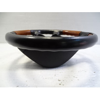 01 Mercedes R170 SLK320 steering wheel, wood/leather, black 1704601403