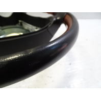 01 Mercedes R170 SLK320 steering wheel, wood/leather, black 1704601403