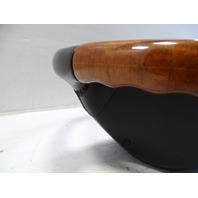 01 Mercedes R170 SLK320 steering wheel, wood/leather, black 1704601403