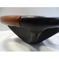 01 Mercedes R170 SLK320 steering wheel, wood/leather, black 1704601403