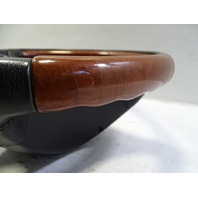 01 Mercedes R170 SLK320 steering wheel, wood/leather, black 1704601403