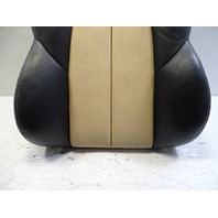 01 Mercedes R170 SLK320 seat cushion, left, back, black-siam beige