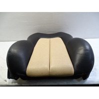 01 Mercedes R170 SLK320 seat cushion, left, back, black-siam beige