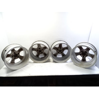 01 Mercedes R170 SLK320 wheel set, 7x16, 8x16 1704010702 1704010802 silver