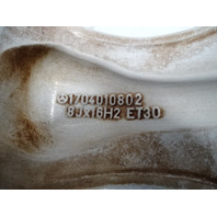 01 Mercedes R170 SLK320 wheel set, 7x16, 8x16 1704010702 1704010802 silver