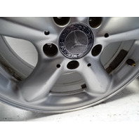 01 Mercedes R170 SLK320 wheel set, 7x16, 8x16 1704010702 1704010802 silver