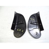 87 Porsche 928 S4 trim set, seat recline cover left, 92852114702 92852114802 black