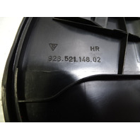87 Porsche 928 S4 trim set, seat recline cover left, 92852114702 92852114802 black