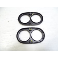 87 Porsche 928 S4 trim set, seat switch surround bezel, 92852156104 black