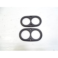 87 Porsche 928 S4 trim set, seat switch surround bezel, 92852156104 black