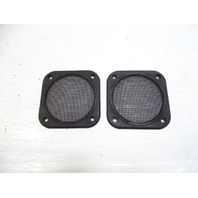87 Porsche 928 S4 grille set, rear door speaker covers, 92864542300 black