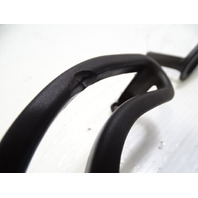 87 Porsche 928 S4 trim set, seat belt guide bezel, 92855527604 92855527504 black