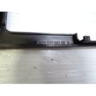 87 Porsche 928 S4 trim, center console upper, 92855236200 black