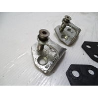 87 Porsche 928 S4 door latch striker set left / right, 92853713302