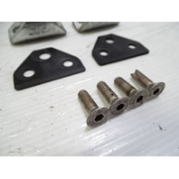 87 Porsche 928 S4 door latch striker set left / right, 92853713302