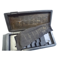 87 Porsche 928 S4 center console armrest storage, 92852206150 black