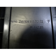 87 Porsche 928 S4 center console armrest storage, 92852206150 black