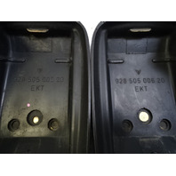 87 Porsche 928 S4 trim set, rear bumper moulding, left/right 92850500520 92850500620