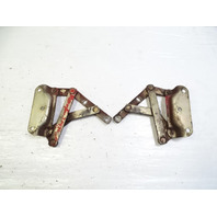 87 Porsche 928 S4 hood hinge set, left and right, 92851104204 92851104104