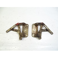 87 Porsche 928 S4 hood hinge set, left and right, 92851104204 92851104104