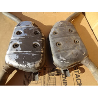 87 Porsche 928 S4 exhaust pipe left/right  92811109401 92811109301