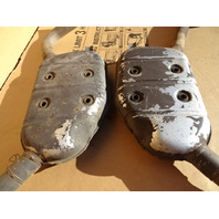 87 Porsche 928 S4 exhaust pipe left/right  92811109401 92811109301